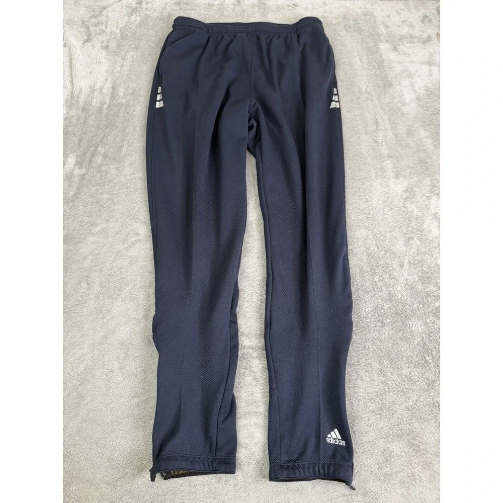 Vintage Y2K Adidas Track Pants Men's Size Large Blue